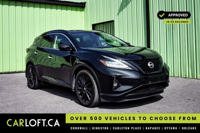 2021 Nissan Murano AWD Midnight Edition • SUNROOF • NAV • HEATED in Cars & Trucks in Cornwall