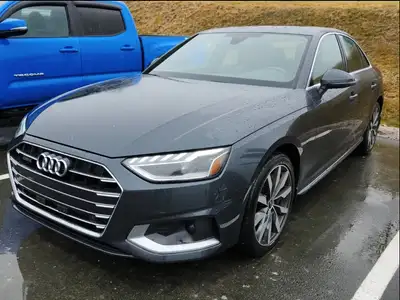 2021 Audi A4 45 Komfort Gray quattro **LEATHER**, **APPLE CAR PLAY**, **SUNROOF**, **GPS**, 7-Speed...