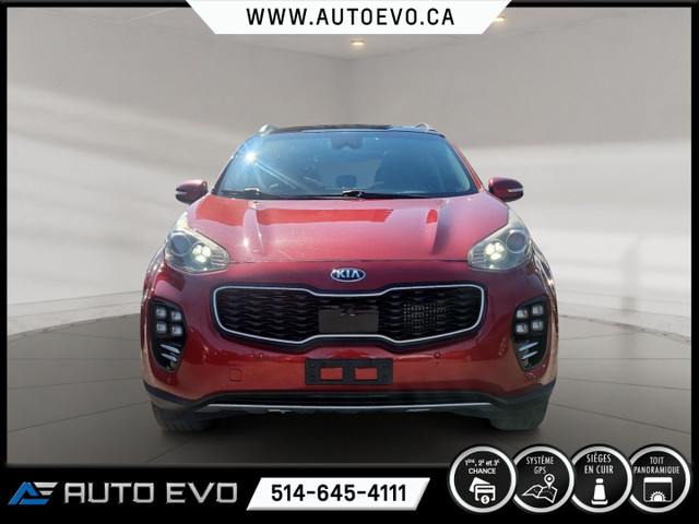 2017 Kia Sportage SX AWD TURBO * CUIR * TOIT PANO * GPS * FULL E in Cars & Trucks in City of Montréal - Image 2