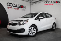 Kia Rio LX A/C+REG.VITESSE+BLUETOOTH 2017