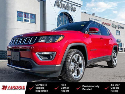 2019 Jeep Compass Limited | 4x4 | Remote Start | Heated Seats