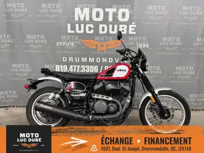 Yamaha SCR 950 2017 SEULEMENT 10 755 KM ÉCHAPPEMENT AKRAPOVIC PARE-BRISE NOUS OFFRONS UNE GARANTIE D...