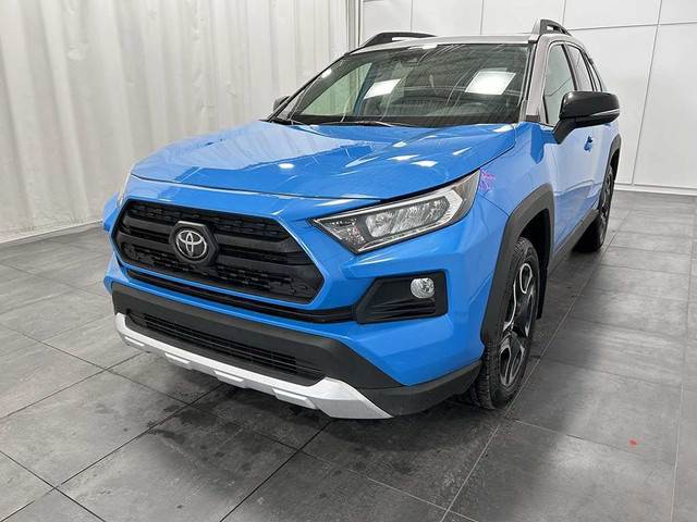  2019 Toyota RAV4 TRAIL AWD - TOIT BLANC - CUIR - SIEGES VENTILE in Cars & Trucks in Québec City - Image 3