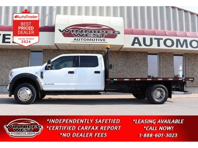 2022 Ford F-550 HD XLT PREMIUM, 6.7L DIESEL 4X4, 12FT DECK, AS N in Cars & Trucks in Winnipeg