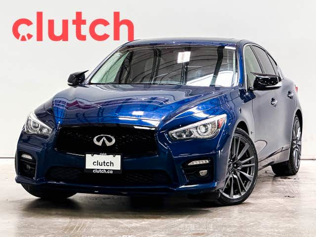 2017 Infiniti Q50 Red Sport AWD w/ Nav, Heated Front Seats, Rear in Cars & Trucks in City of Toronto