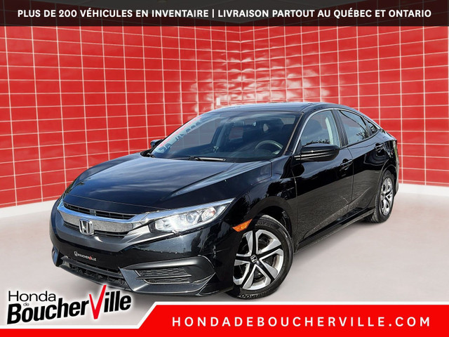 2016 Honda Civic Sedan LX AUTOMATIQUE, CARPLAY ET ANDROID in Cars & Trucks in Longueuil / South Shore