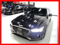 2019 GENESIS G70 3.3T AWD CARFAX VERIFIED, CLEAN TITLE, DEALER SERVICED !!! 173,000KM HIGHWAY DRIVEN... (image 2)