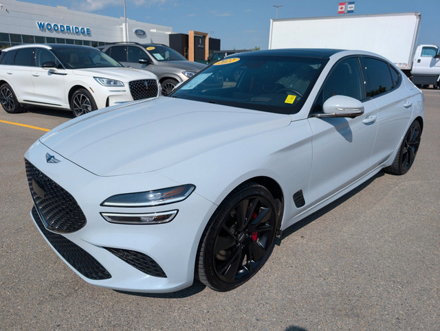 2022 Genesis G70 3.3T Sport 3.5L, ALL WHEEL DRIVE, NAVIGATION... in Cars & Trucks in Calgary