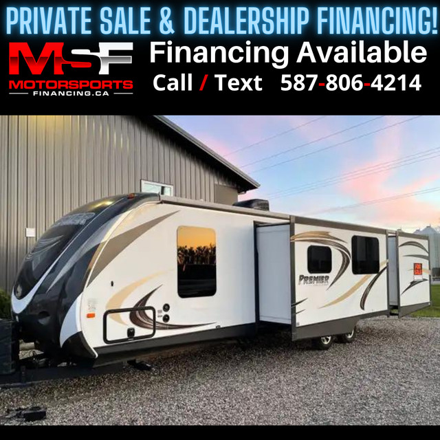2015 KEYSTONE BULLET PREMIER ULTRA LIGHT 34BHPR (FINANCING AVAIL in Travel Trailers & Campers in Strathcona County