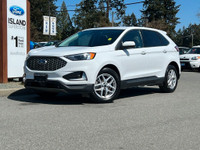 This 2023 Ford Edge has an Oxford White Exterior and Ebony Activex Interior with seating for 5. Equi... (image 1)