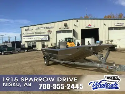 18' WOOLDRIDGE ALASKAN LT JET BOAT LOCATED IN NISKU, AB ° Lifetime Limited Hull Warranty to original...