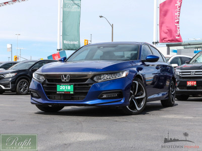 2018 Honda Accord Sport AS IS*YOU CERTIFY*YOU SAVE*NO ACCIDENTS*