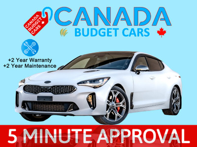  2020 Kia Stinger GT - LIMITED | AWD | RED INTERIOR | LEATHER SE