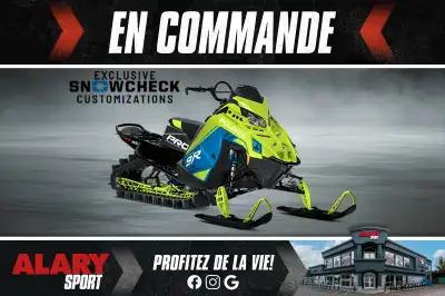 Cette MOTONEIGE POLARIS PATRIOT 9R RMK PRO 155 2026 SNOWCHECK est disponible DÈS MAINTENANT! Contact...