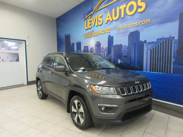 JEEP COMPASS 2018 ALTITUDE AWD CUIR + VOLANT CHAUFFANT CAMERA RE in Cars & Trucks in Lévis - Image 3