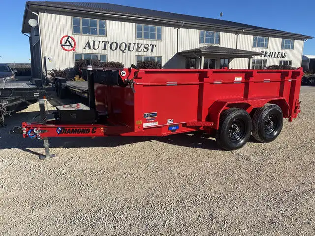 2025 Diamond C MDT 77 X 12' Dump Trailer " in Cargo & Utility Trailers in Winnipeg - Image 3