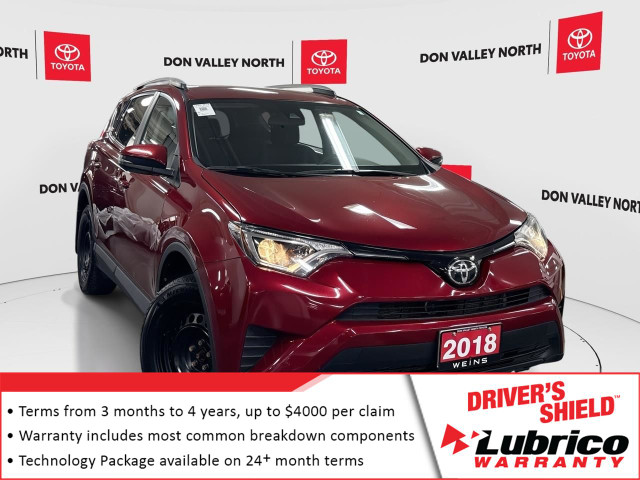 2018 Toyota RAV4 LE 6 SPEAKER | TRACTION CONTROL | LOW COST in Cars & Trucks in City of Toronto
