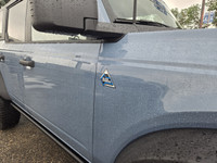 This brand new AZURE GREY METALLIC 2024 FORD BRONCO BLACK DIAMOND is powered by a 2.7L V6 ECOBOOST E... (image 4)