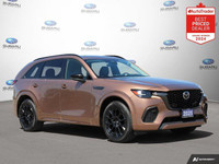 New Price! Odometer is 9666 kilometers below market average! Zircon Sand Metallic 2025 Mazda CX-70 G... (image 6)