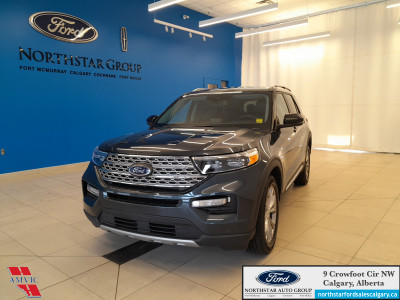 2023 Ford Explorer Limited - LOW KMS - AWD - HEATED LEATHER SEAT