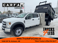 2020 Ford F-450 Crew XLT 4x4, Contractor Dump Truck!!