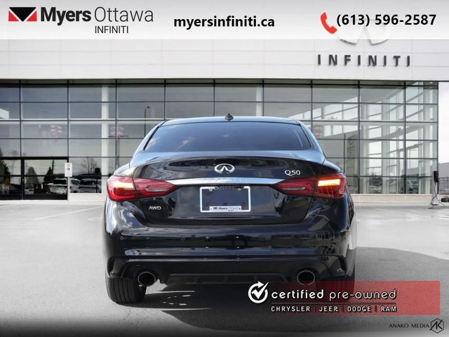 2023 INFINITI Q50 LUXE - Certified - Leather Seats in Cars & Trucks in Ottawa - Image 3