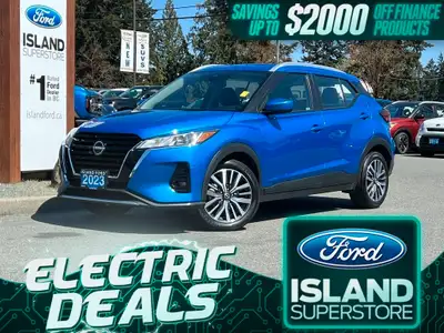 This 2023 Nissan Kicks has a Blue Exterior and Grey Interior with seating for 5. Equipped with a 1.6...