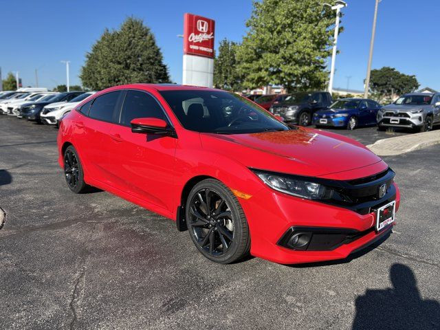 2020 Honda Civic Sedan Sport | Honda Certified | 1 Owner | No in Cars & Trucks in Hamilton - Image 3