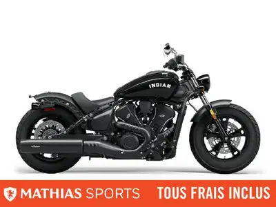 Concessionnaire des véhicules neufs et d'occasion. Cruiser INDIAN Scout Sixty Bobber 2025 FINANCEMEN...