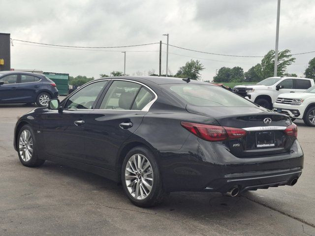 2018 INFINITI Q50 3.0t LUXE AWD | Leather | Sunroof | Navi in Cars & Trucks in Guelph - Image 3