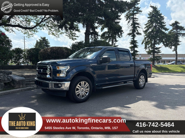 2016 Ford F-150 SUPER CREW ***** 4X4 ***** CHROME RIMS in Cars & Trucks in City of Toronto