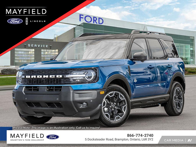 2025 Ford BRONCO SPORT OUTER BANKS in Cars & Trucks in Mississauga / Peel Region