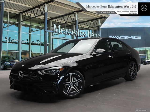2025 Mercedes-Benz C 300 4MATIC Sedan - Exclusive Trim - Night P in Cars & Trucks in Edmonton