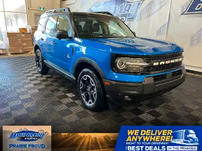 Welcome to the BRAND NEW 2025 BRONCO SPORT OUTER BANKS , powered by a 1.5L ECOBOOST ENGINE that's pa...