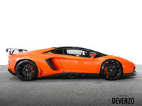 Immaculate 2014 Lamborghini Aventador Roadster LP700-4 700hp V12 6.5L, Orange on Black Alcantara Sea... (image 4)