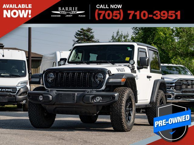 2024 Jeep Wrangler Willys in Cars & Trucks in Barrie