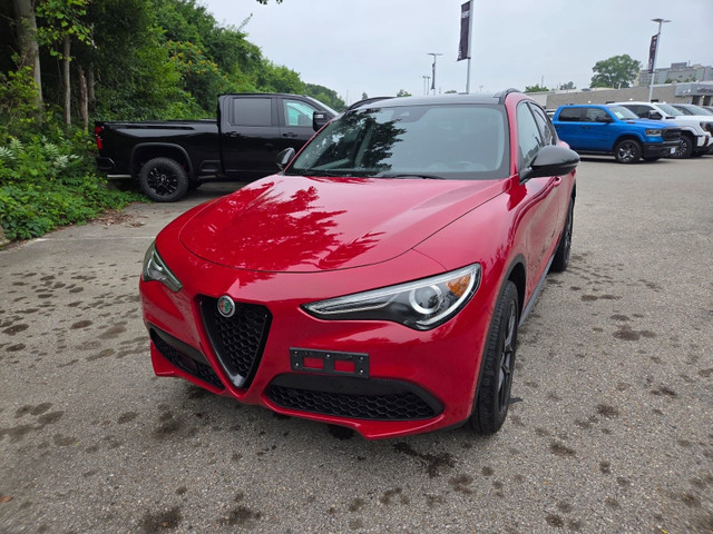 2020 Alfa Romeo Stelvio LEATHER | TURBO AWD | DUAL-ZONE CLIMA... in Cars & Trucks in London - Image 2