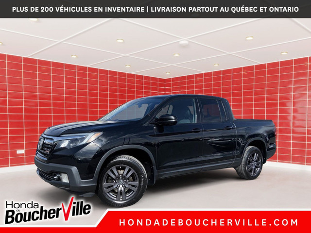 2018 Honda Ridgeline Sport AWD, COUVERT DE COFFRE RIGIDE, TOIT O in Cars & Trucks in Longueuil / South Shore