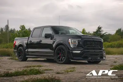 Supercharged 5.0 L V8 pushing over 770 hp, 4WD Shelby Super Snake upgrades, and elite track/meets st...