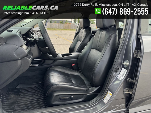 2016 Honda Civic TOURING | Certified | Leather | Navi in Cars & Trucks in Mississauga / Peel Region - Image 2
