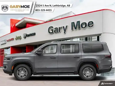 The 2025 Jeep Wagoneer Series II Carbide in striking gray is a formidable 4x4 SUV designed for those...