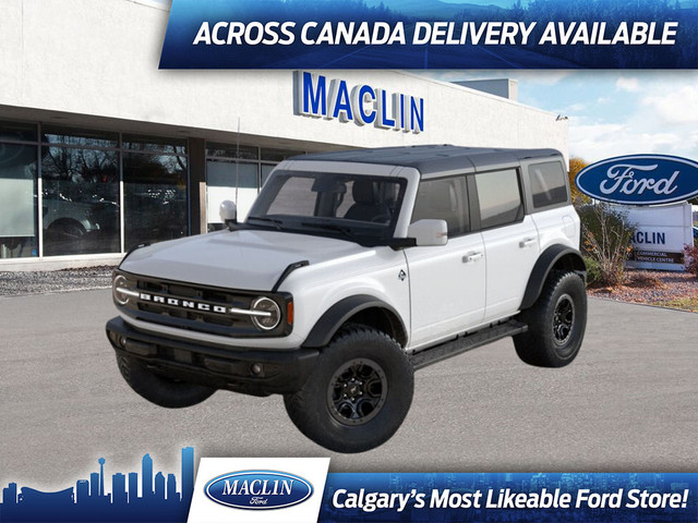 2025 Ford Bronco OUTER BANKS | SASQUATCH PKG | 360 CAM | G.O.A.T in Cars & Trucks in Calgary