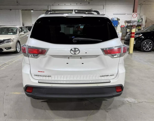 2015 TOYOTA Highlander Limited AWD/CUIR/TOIT/GPS/CAMERA/AUCUN AC in Cars & Trucks in City of Montréal - Image 4