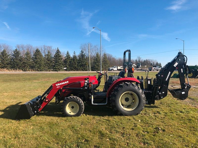 2022 YANMAR YT347 TRACTOR WITH LOADER AND BACKHOE in Farming Equipment in London