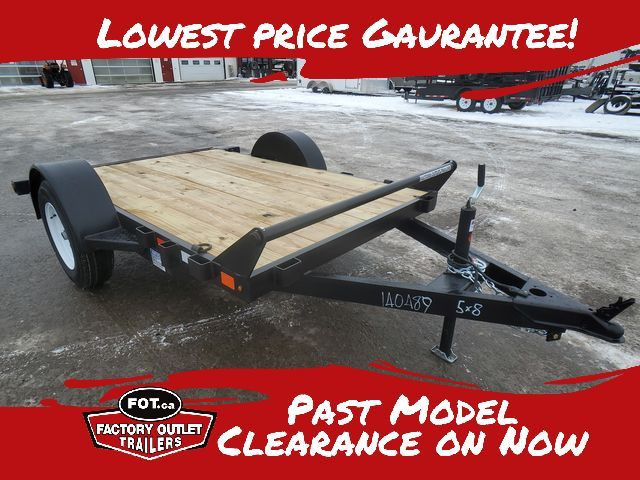 2024 Canada Trailers 5x8ft Flatdeck Utility in Cargo & Utility Trailers in Calgary