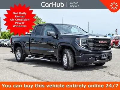 This GMC Sierra 1500 4WD Double Cab 147 Pro has a powerful Turbocharged Gas I4 2.7L/166 engine power...