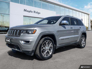 2020 Jeep Grand Cherokee Limited | 4x4 | Rmt Start | Pwr Tailgate | Heated Lthr | Sunroof | Park Sensors