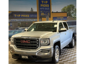 2018 GMC Sierra 1500 SLE, Z71, 5.3 Liter V8, Accident Free & Certified!