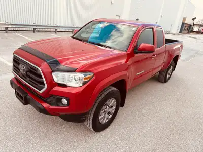 Rare Sharp Looking 4 Cylinders 4WD SR5 With 6 Ft Box, Bright Candy Apple Red Metallic Exterior Over...