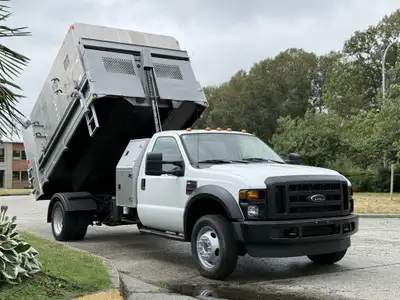 2008 Ford F-450 Dump Truck PTO 6.4l Turbo Diesel Trailer Brake Controller Trailer Hitch Receiver Box...